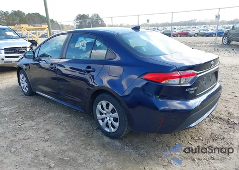 2020 Toyota Corolla Le z USA, uszkodzony, nr VIN 5YFEPRAE6LP087185